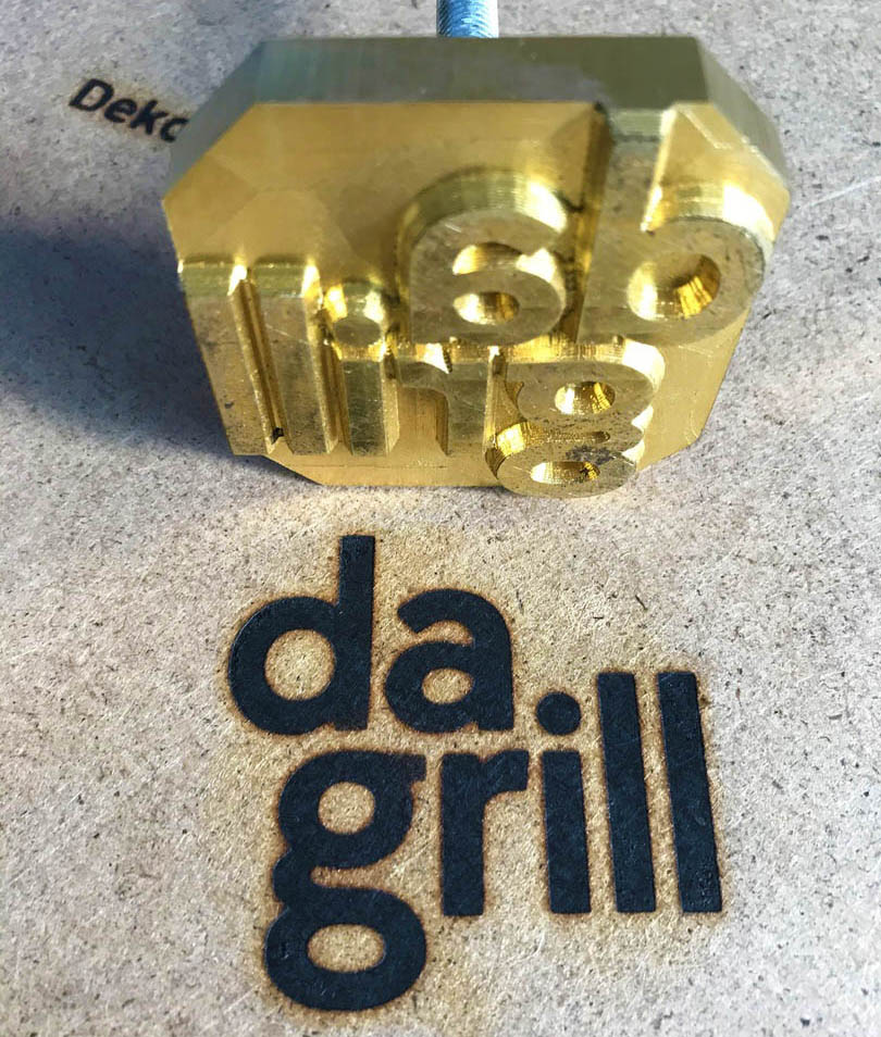 Клеймо для выжигания по дереву da grill