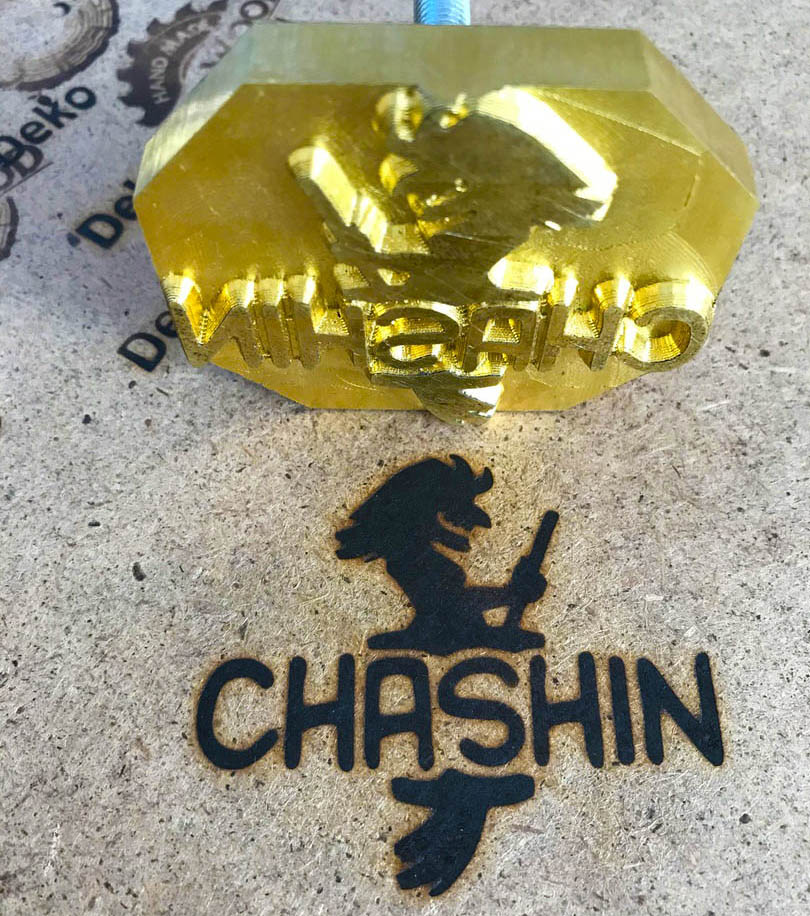 Клеймо для выжигания по дереву CHASHIN