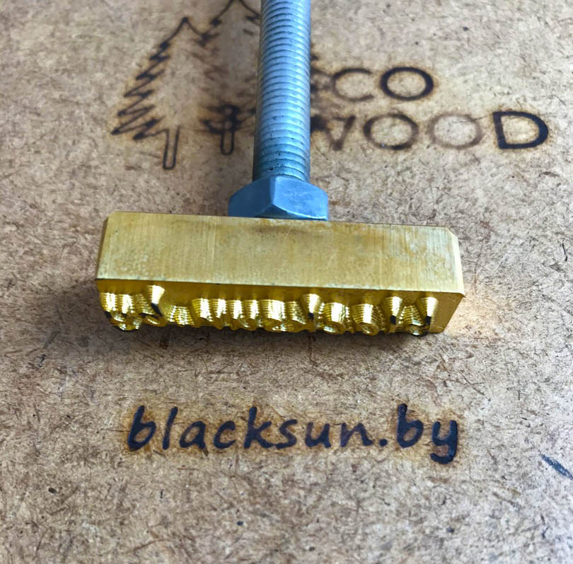 Клеймо для выжигания по дереву BLACKSUN