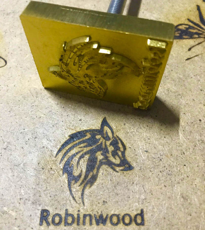 Клеймо для выжигания по дереву ROBINWOOD