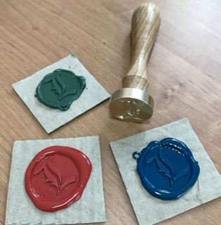 Печать сургучная и 3 оттиска