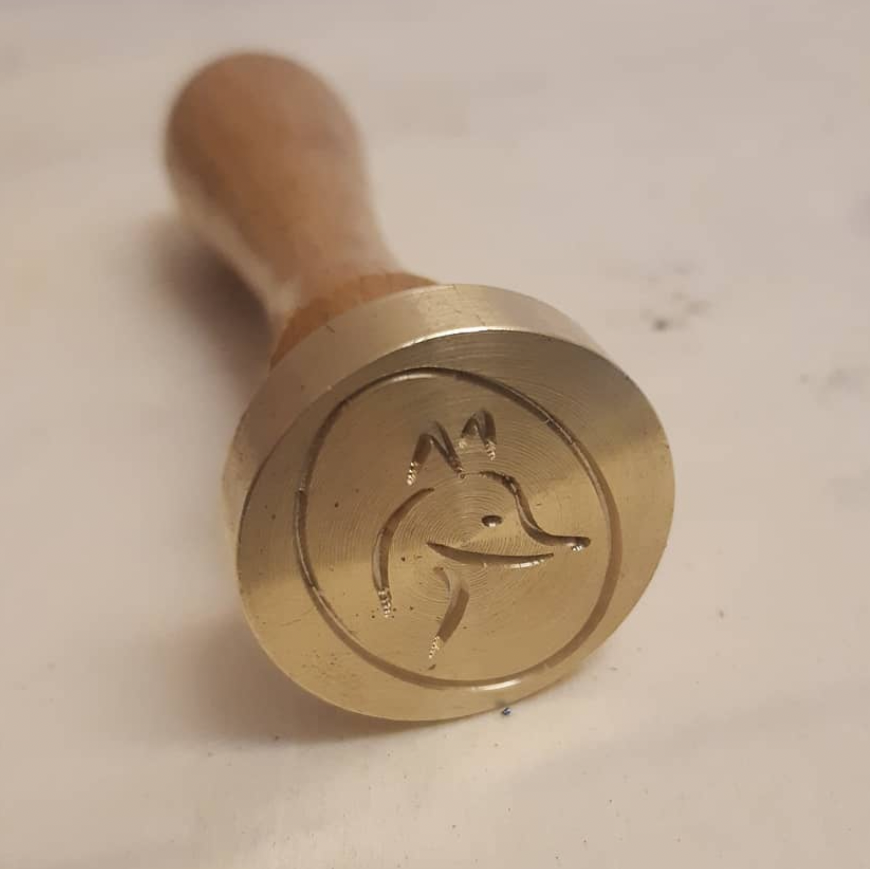 Печать сургучная с лисой