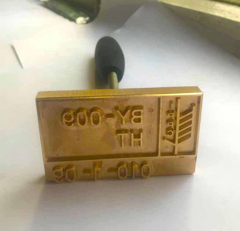 Клеймо для поддонов на ручке латунное IPPC