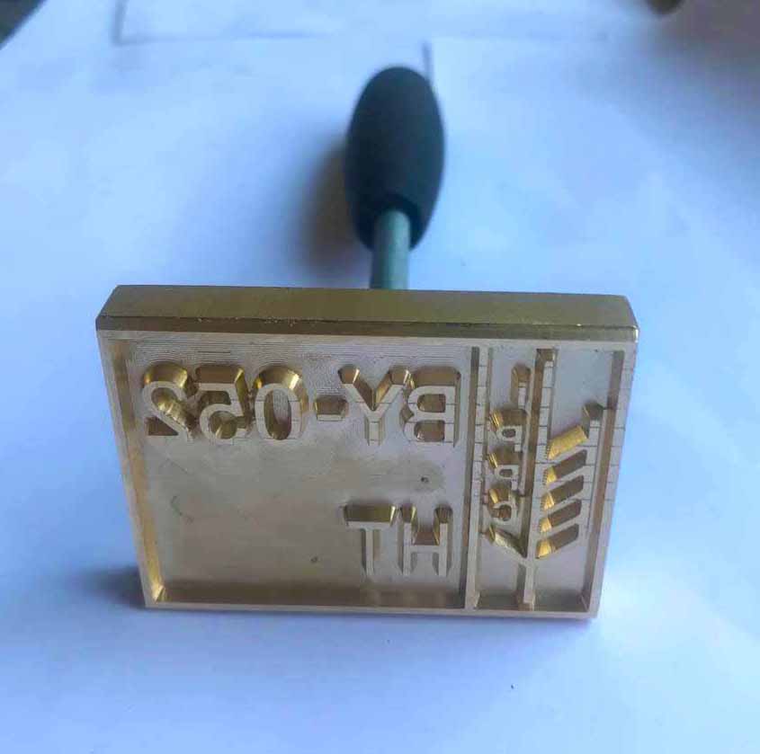 Клеймо для поддонов Колосок на ручке