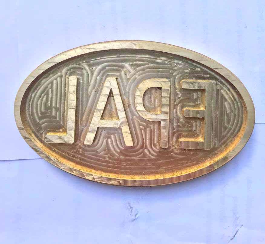 Клеймо для поддонов EPAL без ручки латунное